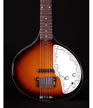Danelectro Danelectro Baby Sitar, Brown Burst