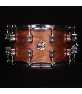 PDP PDP 14" x 8" Limited Maple Walnut Snare Drum, Natural Satin