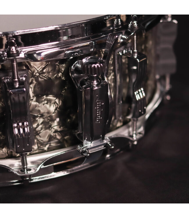 Ludwig 14" x 5" Classic Maple Snare Drum, Moss Green
