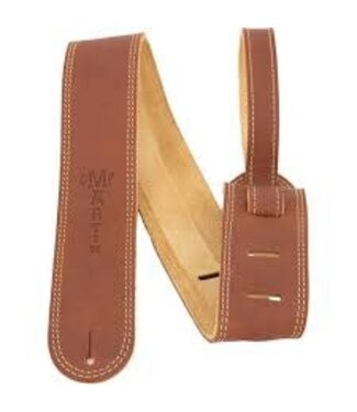 Martin Martin Ball Glove Leather Guitar Strap, Brown