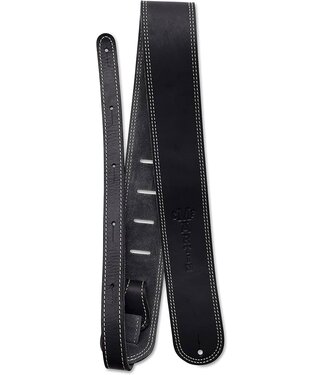 Martin Martin Ball Glove Leather Guitar Strap, Black