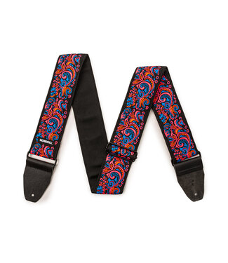 Dunlop Dunlop Jimi Hendrix™ Blacklight Love Drops Pink Strap