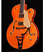 Gretsch Synchromatic Nashville Hollow Body Single-Cut, Ebony FB, 50's Orange Stain