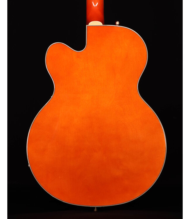Gretsch Synchromatic Nashville Hollow Body Single-Cut, Ebony FB, 50's Orange Stain