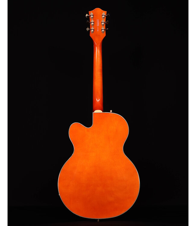 Gretsch Synchromatic Nashville Hollow Body Single-Cut, Ebony FB, 50's Orange Stain