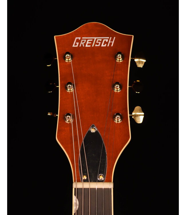 Gretsch Synchromatic Nashville Hollow Body Single-Cut, Ebony FB, 50's Orange Stain
