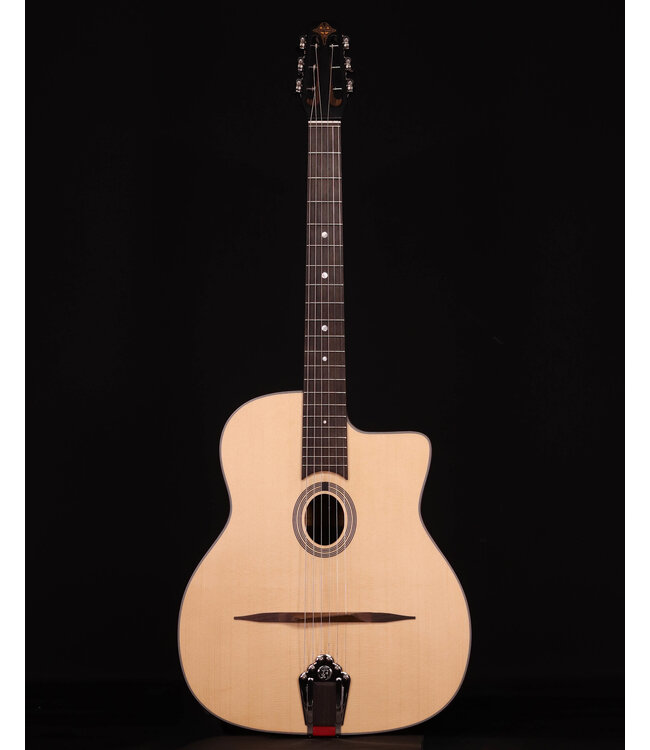 Eastman DM1, Gypsy Guitar with Sitka Spruce Body Back/Sides:Rosewood Laminate,