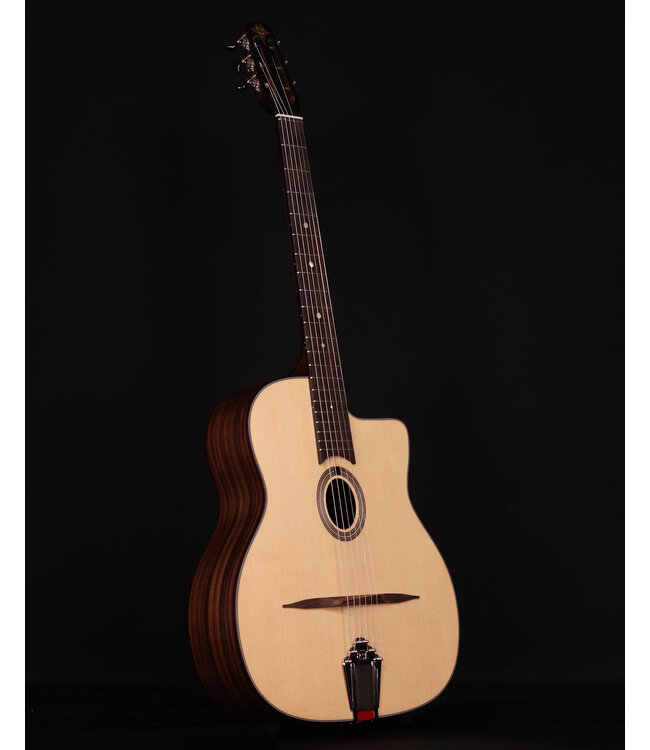 Eastman DM1, Gypsy Guitar with Sitka Spruce Body Back/Sides:Rosewood Laminate,