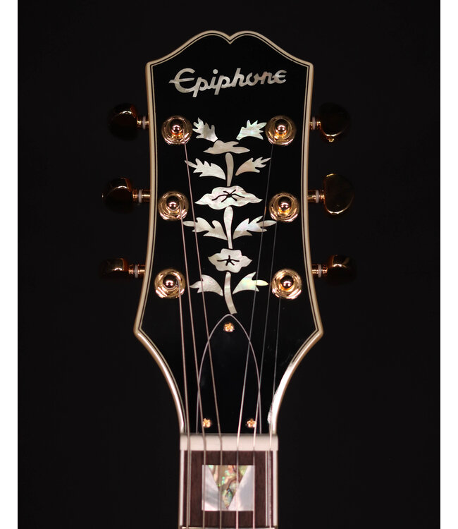 Epiphone Sheraton Hollow-Body Electric, Natural, Includes Premium Gig Bag