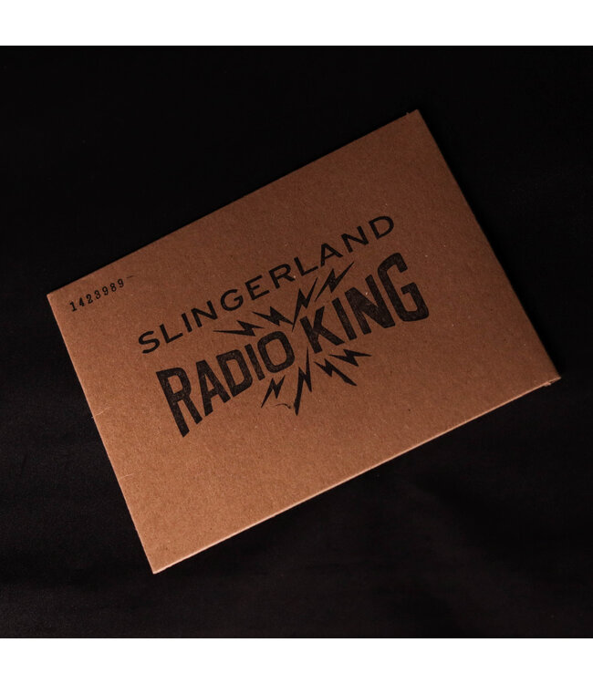 Slingerland 14" x 6.5" Gene Krupa Limited Radio King Snare Drum, White Marine Pearl, #18/200