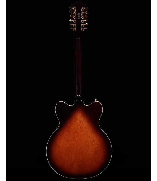 Gretsch G5422G-12 Electromatic Hollow Body 12-String Electric Guitar, Single Barrel Burst