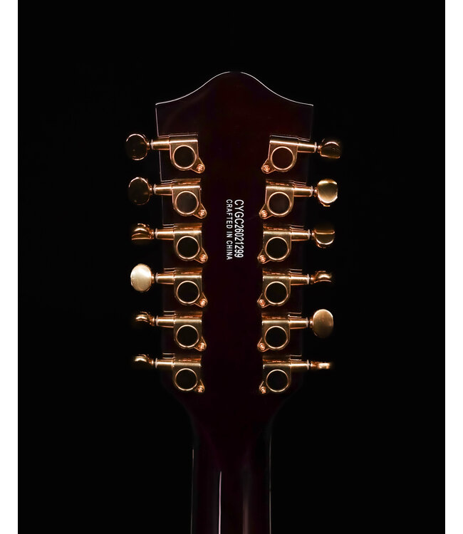 Gretsch G5422G-12 Electromatic Hollow Body 12-String Electric Guitar, Single Barrel Burst