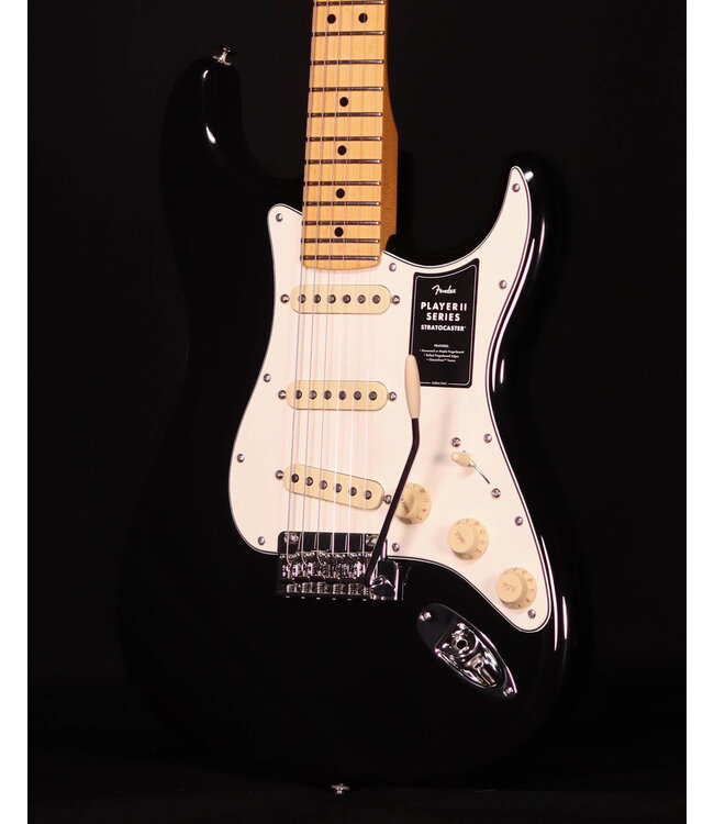 Fender Player II Stratocaster, Maple FB, Black