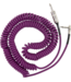 Fender Hendrix™ Voodoo Child™ Coil Instrument Cable, Straight/Angle, 30', Purple