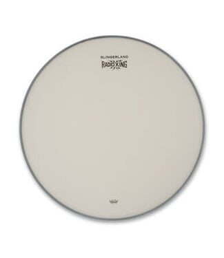 Slingerland Slingerland 14" Calfskin Batter Head, Lightning Logo
