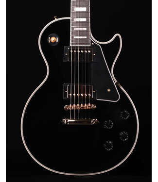 Epiphone Epiphone Inspired by Gibson Les Paul Custom, Ebony (Hard Case Included)