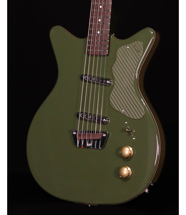 Danelectro Dan O. Cool Baritone Electric Guitar, Green
