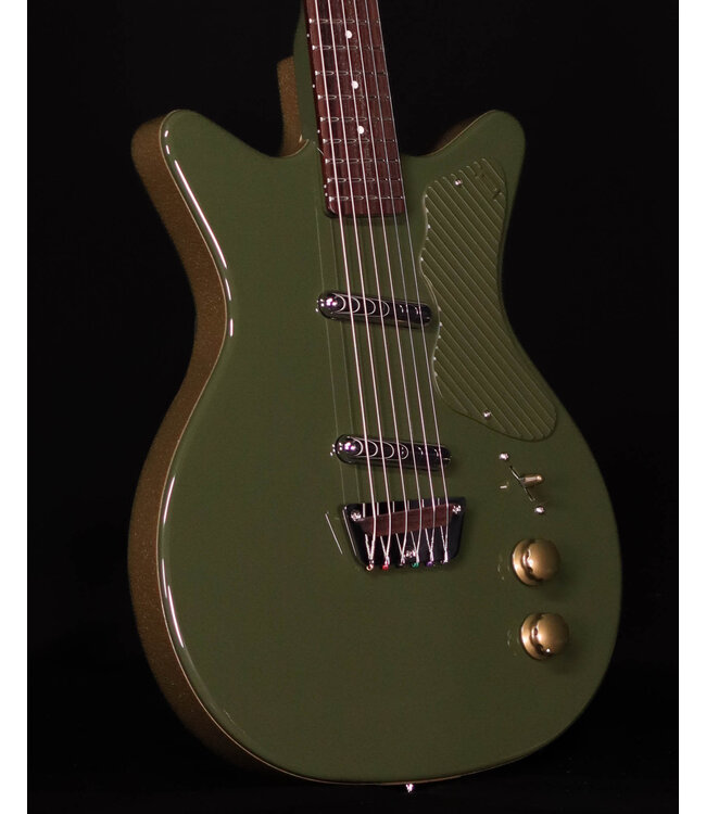 Danelectro Dan O. Cool Baritone Electric Guitar, Green