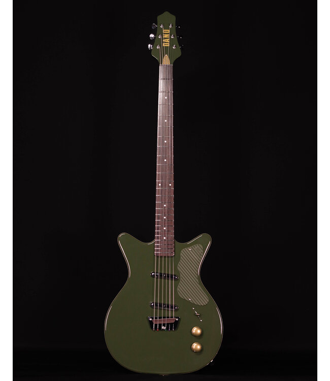 Danelectro Dan O. Cool Baritone Electric Guitar, Green
