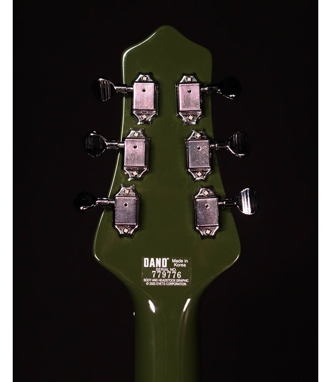 Danelectro Dan O. Cool Baritone Electric Guitar, Green