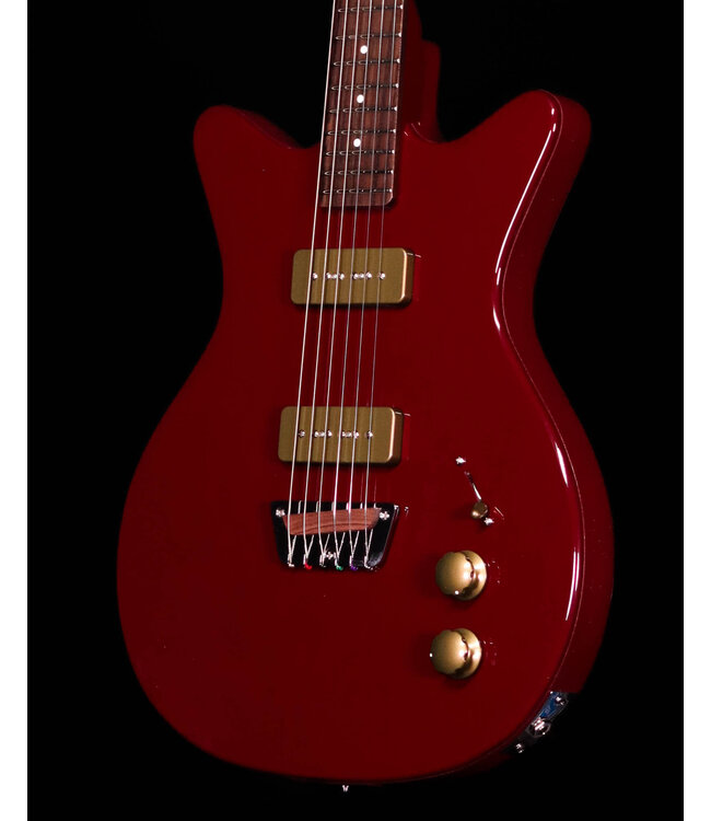 Danelectro Dan O. Mano Electric Guitar, Maroon