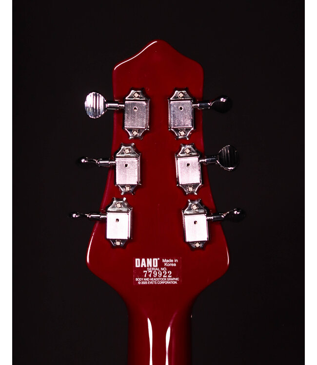 Danelectro Dan O. Mano Electric Guitar, Maroon