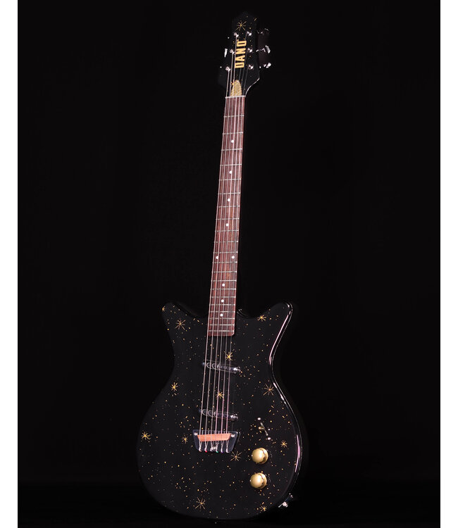 Danelectro Golden 1950's Electric Guitar, Black