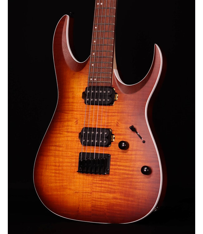 Ibanez RGA42FM Flame Maple Top Electric, Dragon Eye Flat