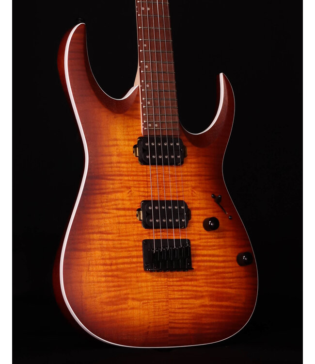 Ibanez RGA42FM Flame Maple Top Electric, Dragon Eye Flat