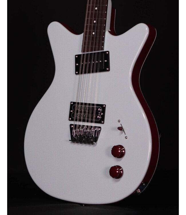 Danelectro Dan O. Mano Electric Guitar, Silver