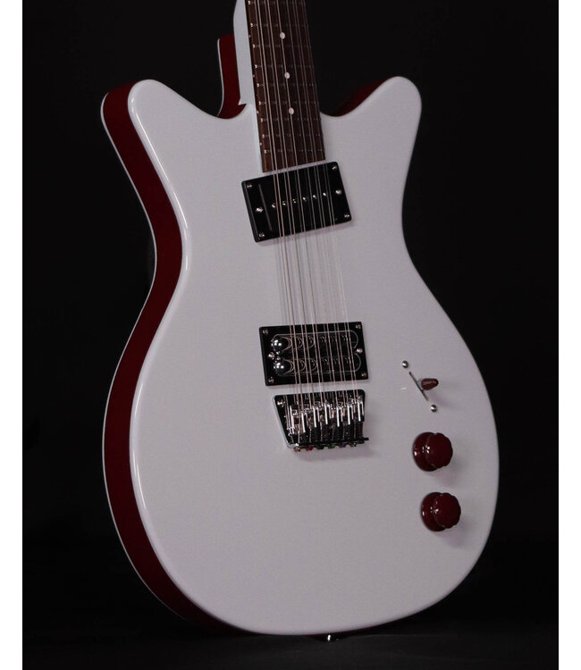 Danelectro Dan O. Mano Electric Guitar, Silver