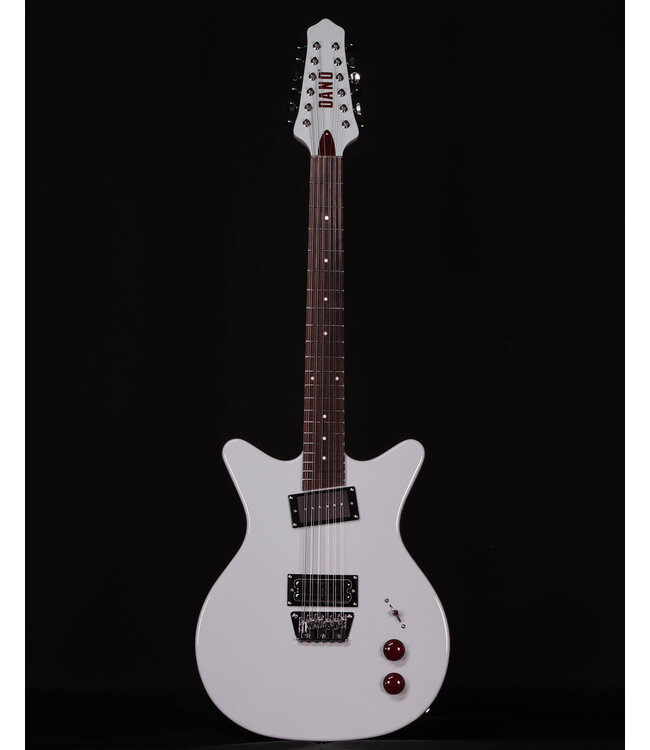 Danelectro Dan O. Mano Electric Guitar, Silver