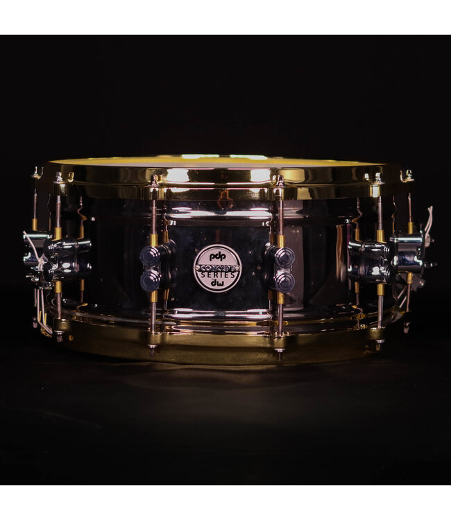 PDP 14" x 6.5" Concept Nickel-Over-Steel Snare Drum w/ Die-Cast Hoops - USED