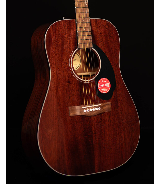 Fender CD-60S Dreadnought, Walnut FB, All-Mahogany