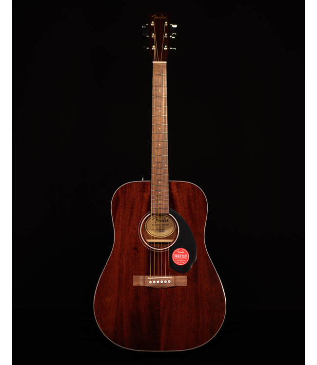 Fender CD-60S Dreadnought, Walnut FB, All-Mahogany