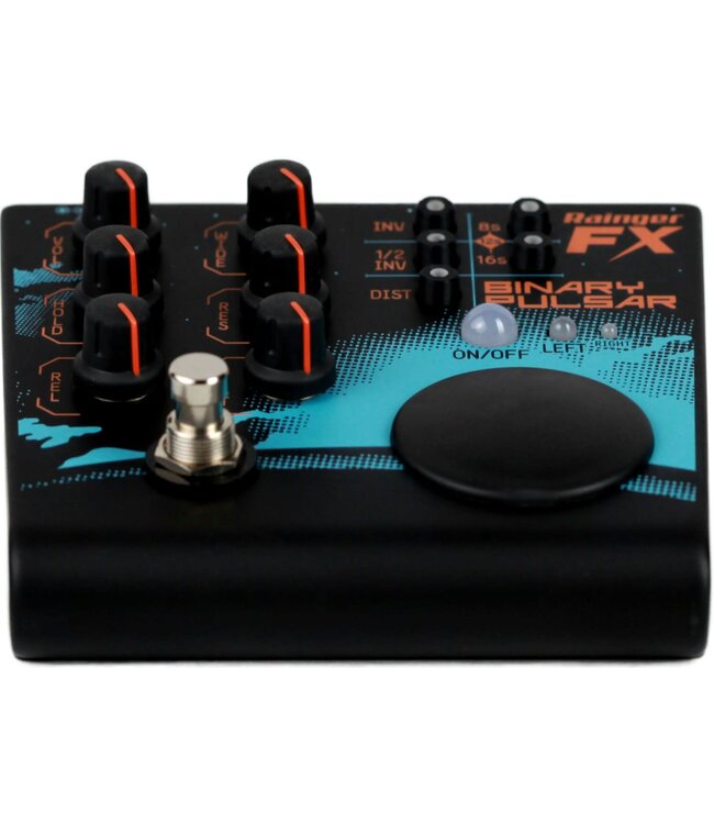 Rainger FX Binary Pulsar Stereo Sidechainer/Panner/Tremolo Pedal