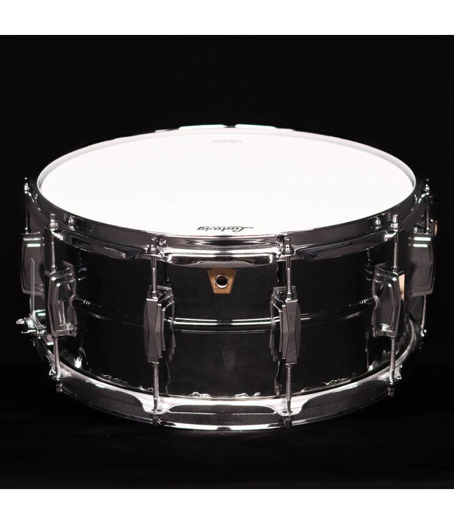 Ludwig 14" x 6.5" Hammered Black Beauty, Imperial Lugs