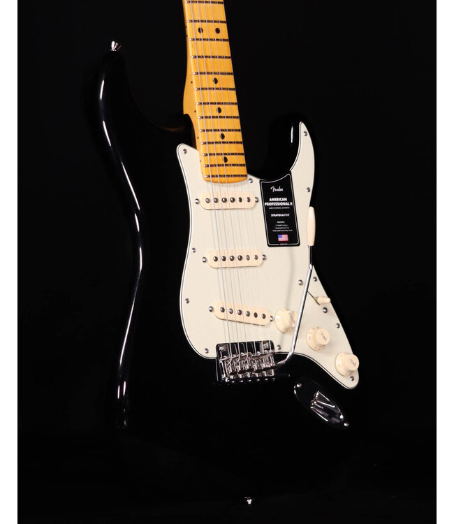 Fender American Professional II Stratocaster, Maple FB, Black