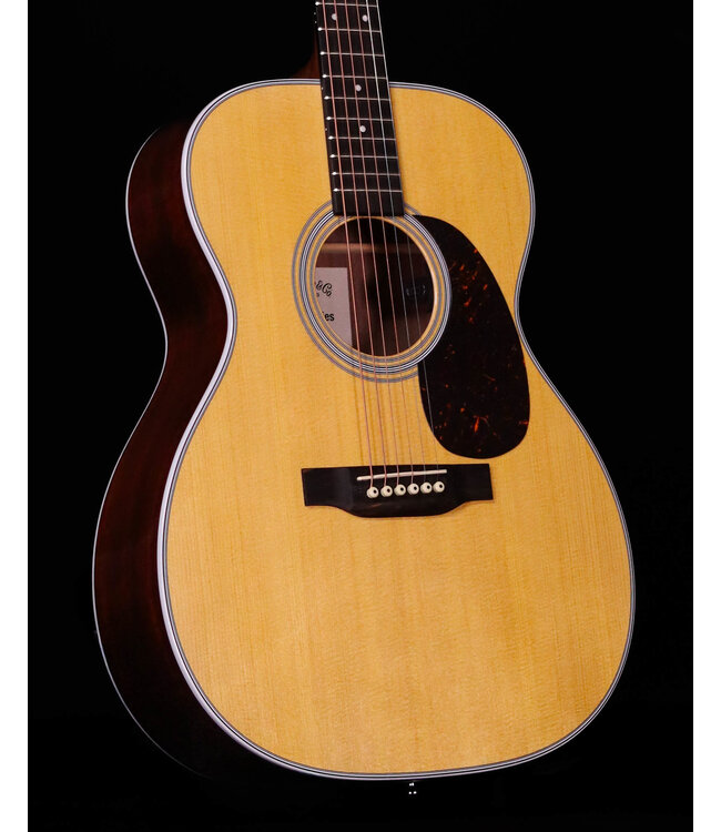 Martin 000-13E Retro Walnut Full Gloss Spruce/Black Walnut, Martin E1 ,  Bag Included
