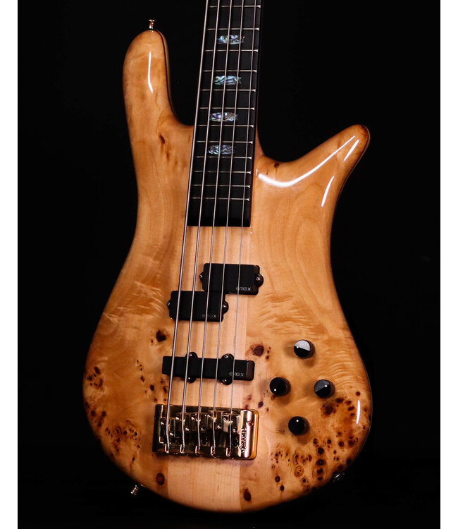 Spector Euro 5 CST Bass Guitar, Natural - USED