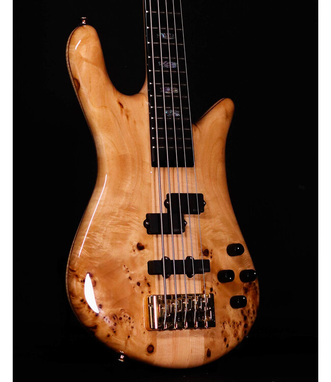 Spector Euro 5 CST Bass Guitar, Natural - USED