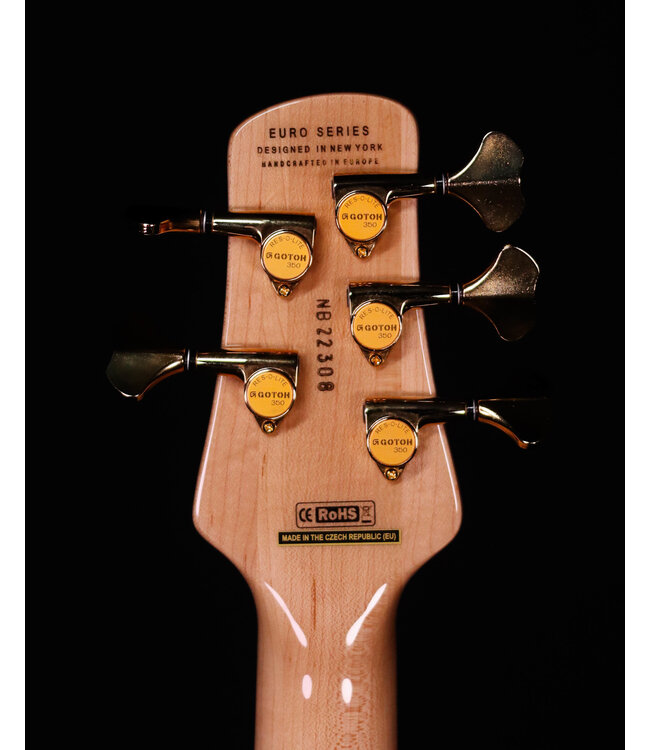Spector Euro 5 CST Bass Guitar, Natural - USED