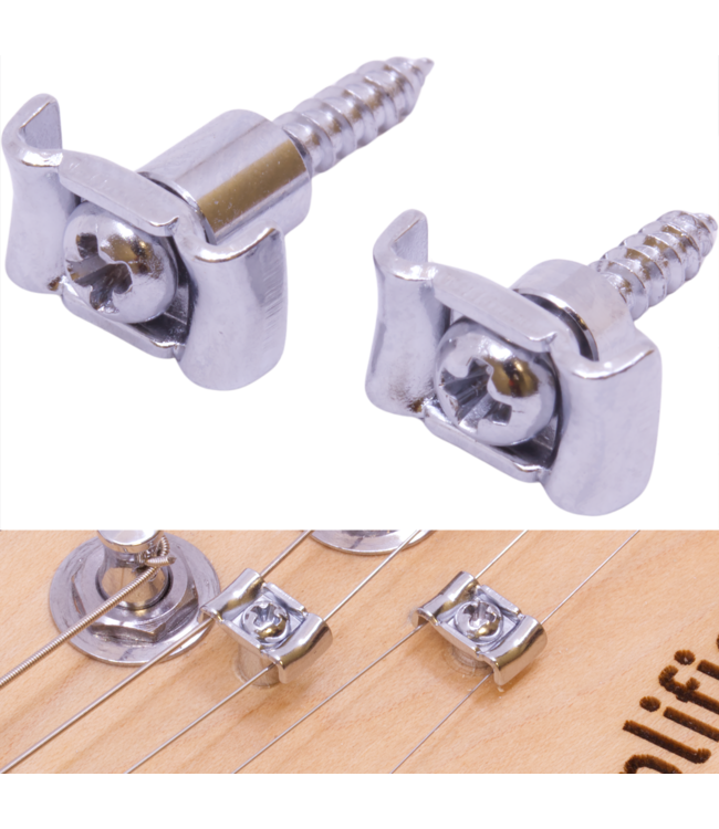 Gotoh String Guide - RG105 & RG130, Staggered Set, Chrome