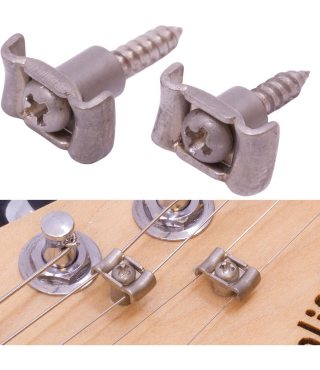 Gotoh String Guide - RG105 & RG130, Staggered Set, Relic Aged Nickel