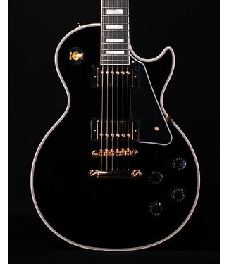 Epiphone Epiphone Inspired by Gibson Les Paul Custom, Ebony (Hard Case Included)