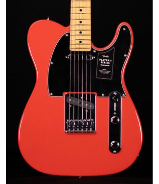Fender Fender Player II Telecaster, Maple FB, Coral Red