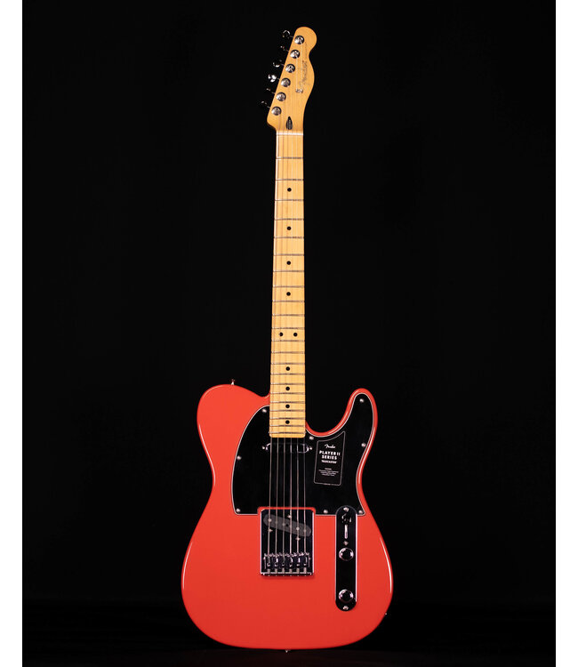 Fender Player II Telecaster, Maple FB, Coral Red