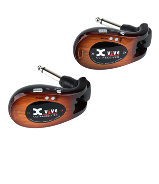 Xvive Xvive U2 Guitar Wireless System, 2.4 GHz, 3-Tone Sunburst