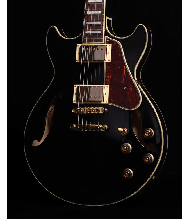 Ibanez AM73GBK Artcore Hollowbody Electric Guitar, Black