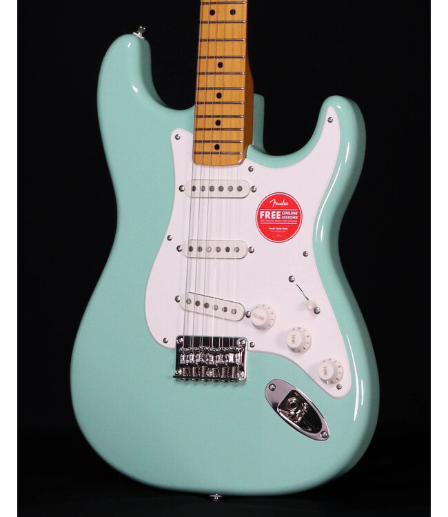 Squier Classic Vibe 50s Stratocaster HT, Maple FB, Surf Green